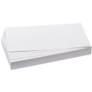 Moderationskarte, Rechteck, 205 x 95 mm, weiß, 500 Stück