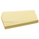 Moderationskarte, Rechteck, 205 x 95 mm, gelb, 500 Stück