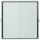 Schaukasten mit Schiebet&uuml;r - 12x A4, 97,2 x 100,0 x 5,4 cm, wei&szlig;, magnethaftend
