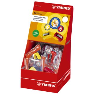 Stabilo® Spitzer EASYcolors / EASYgraph - Kleindisplay, 15 Teile, sortiert
