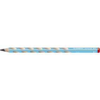 Dreikant-Bleistift EASYgraph - B, blau, Rechts