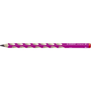 Dreikant-Bleistift EASYgraph - B, pink, Rechts