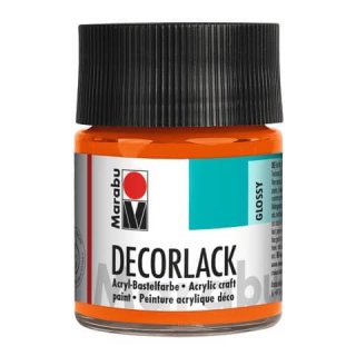 Decorlack Acryl, Orange 013, 50 ml