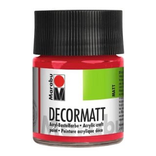 Decormatt Acryl, Kirschrot 031, 50 ml