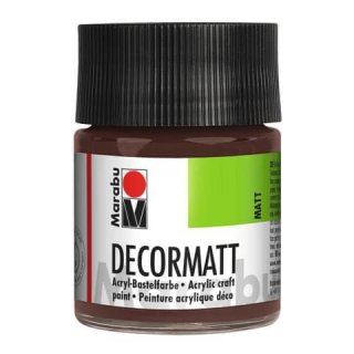 Decormatt Acryl, Mittelbraun 040, 50 ml