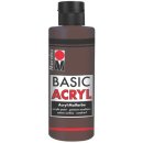 Basic Acryl, Mittelbraun 040, 80 ml