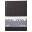 TheGreyBook - A5 HF, 120 g/qm, grau, 40 Blatt