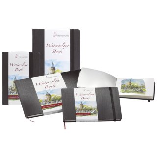 Watercolour Book - A5 Landschaftsformat, 200 g/qm, naturweiß, 30 Blatt