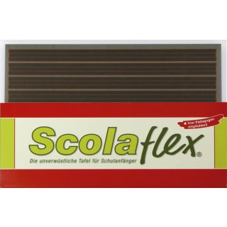Schülertafel Original Scolaflex® B1A, Kunststoff, 25,9 x 17,7 cm, schwarz