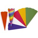 Bastelschultüte 3D-Colorwellpappe 68 cm