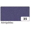 Moosgummi - 20 x 29 cm, königsblau