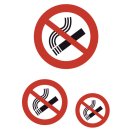5736 Hinweisetiketten Nicht rauchen - wetterfest