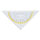 Geo-Dreieck® mit Griff, Plexiglas®, 160 mm, glasklar