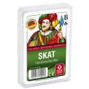 Spielkarten Skat Club (französisches Bild) in Plasiketui