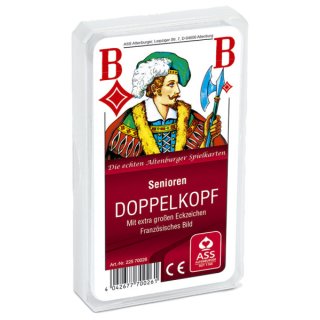 Spielkarten Senioren-Doppelkopf (französisches Bild)