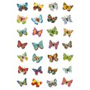 6819 Sticker MAGIC Schmetterlinge, Glitterfolie