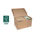 ELBA Archiv-Box, -Schachtel tric system, Wellpappe, 520 x 317 x 350 mm, naturbr.