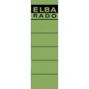 Elba Ordnerrückenschilder - kurz/breit, grün,...