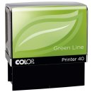 Printer 40 Green Line - max . 6 Zeilen, 23 x 59 mm