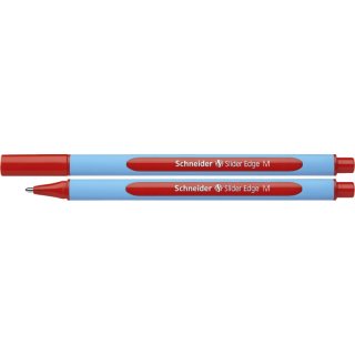Kugelschreiber Slider Edge - Kappenmodell, M, rot
