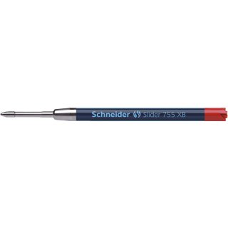 Kugelschreiber Großraummine Slider 755 - XB, rot