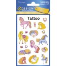Z-Design 56681, Kinder Tattoos, Pferde, 1 Bogen/17 Tattoo