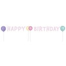 Partykette Luftballon Happy Birthday - 150 cm