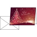 Weihnachts-Karten "Christmas Swing" - A6 (A5), 25 Karten