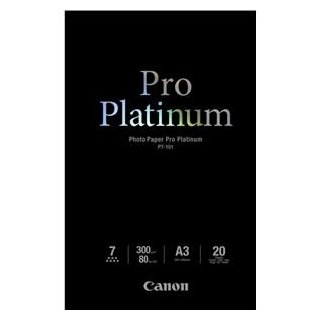 CANON PHOTO PAPER PRO PLATINUM PT-101 A3 20BL. 300GR. 2768B017