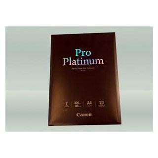 CANON PHOTO PAPER PT-101 A4 PRO PLATINUM 300GR #2768B016 (20BL.)