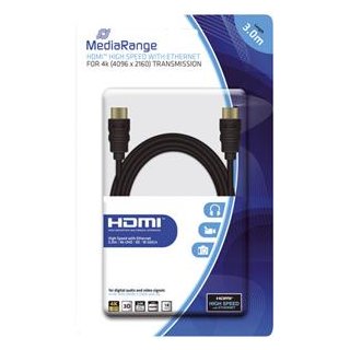HDMI 3m 18Gb/s MediaRange Kabel