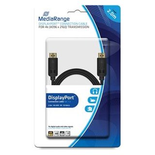 DisplayPort 2m 10Gb/s MediaRange Kabel