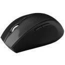 MediaRange optical 5-button Maus highline series, wireless, carbon look/black