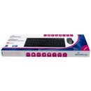 Combo QWERTZ black wireless MediaRange Tastatur & Maus