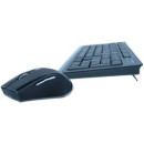 Combo QWERTY(UK)black wireless MediaRange Keyboard & Mouse