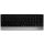 MediaRange Wireless Tastatur und Maus Set highline series, QWERTZ, black/silver