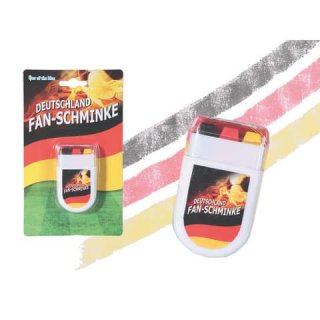 Deutschland Fan-Schminke - Blockstift, ca. 6 cm