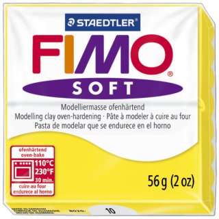 Modelliermasse FIMO® soft - 56 g, soft limone