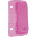 Taschenlocher - für 8 cm Lochung, ice-pink, Kunststoff