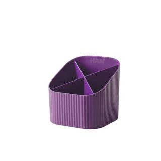 HAN Schreibtischköcher Re-LOOP, lila 100% Recyclingmaterial