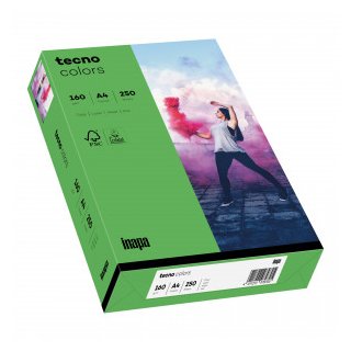 tecno colors intensivgrün A4 160g/m², 250 Blatt