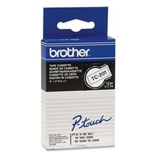 Brother P-Touch 12mm weiß/schwarz