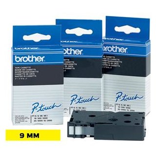 Brother P-Touch 9mm gelb/schwarz
