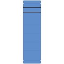 Ordner Rückenschilder - breit/lang, 10 Stück, blau