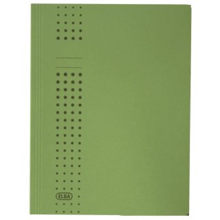 Sammelmappe chic, Karton (RC), 320 g/qm, A4, 10 mm, grün