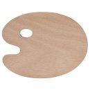 Marabu Holz-Mischpalette oval
