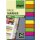 Haftmarker Folie - 50 x 6 mm, 5 Farben, 400 Streifen