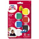 Modelliermasse FIMO® kids Colour pack - basic, Kunststoff, 6 x 42g