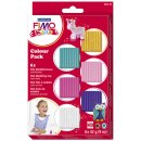 Modelliermasse FIMO® Kids Materialpackung girlie, Kunststoff, 6 x 42 g