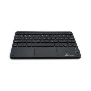 Compact QWERTZ black wireless MediaRange Tastatur